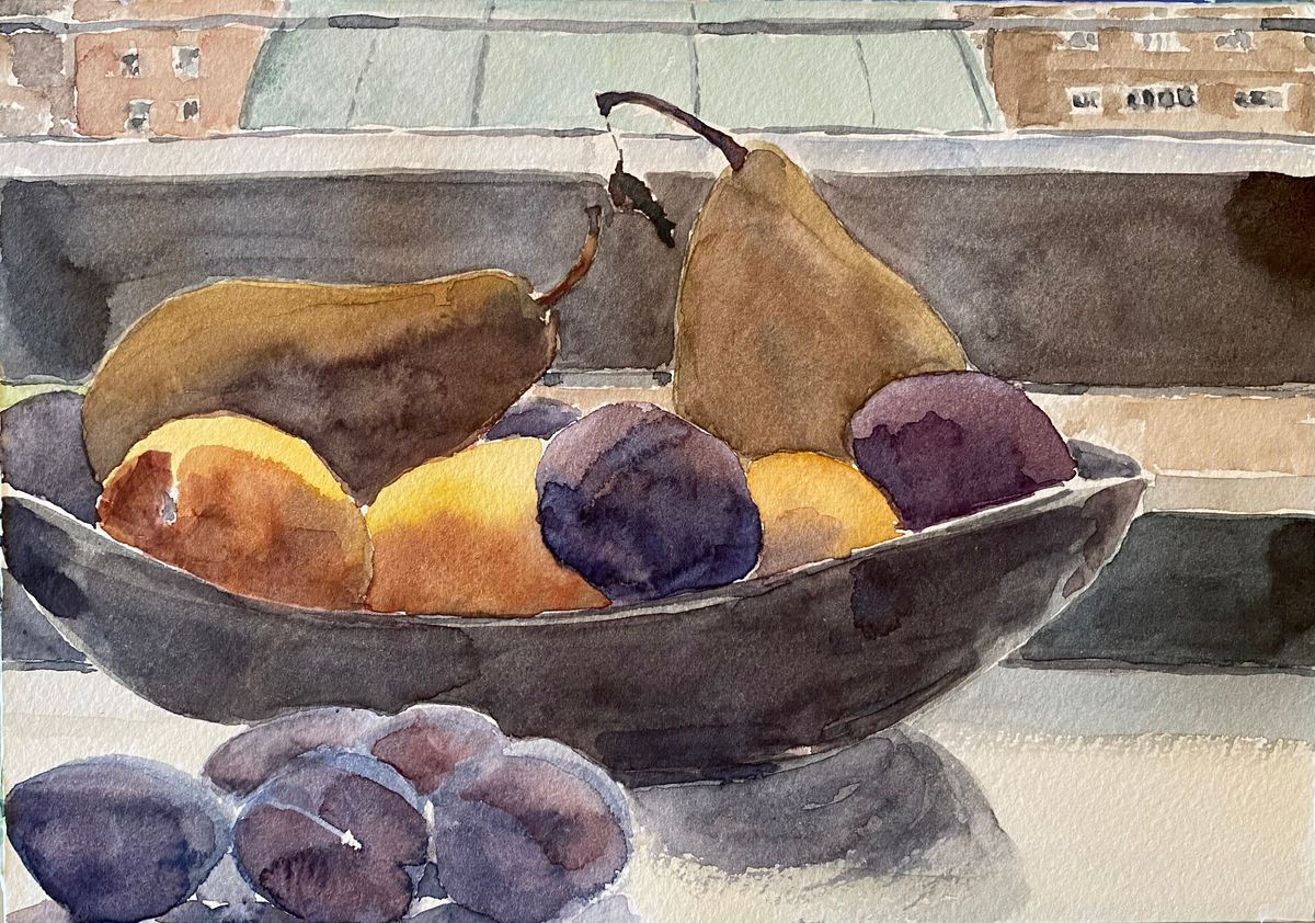 Plums at the Window