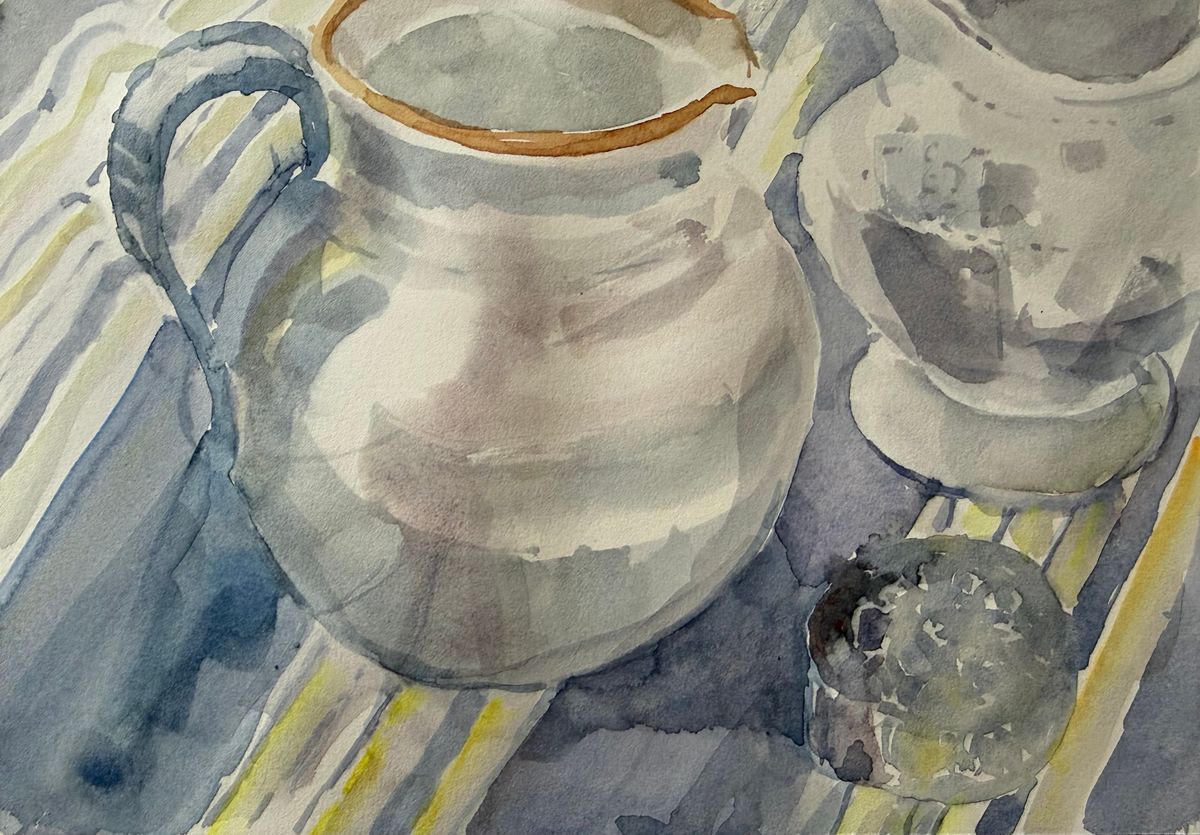 White Pitchers