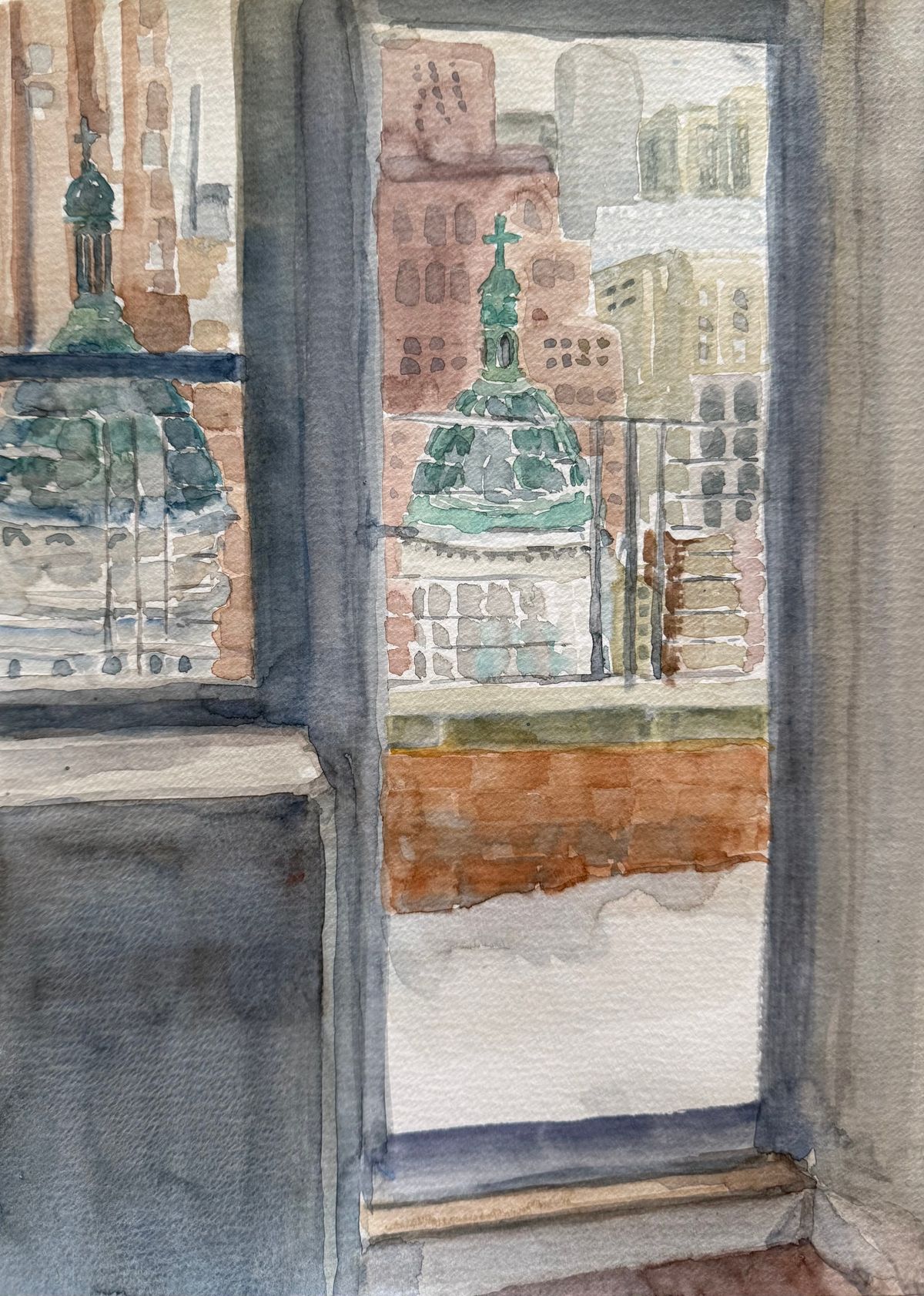 Terrace in Winter