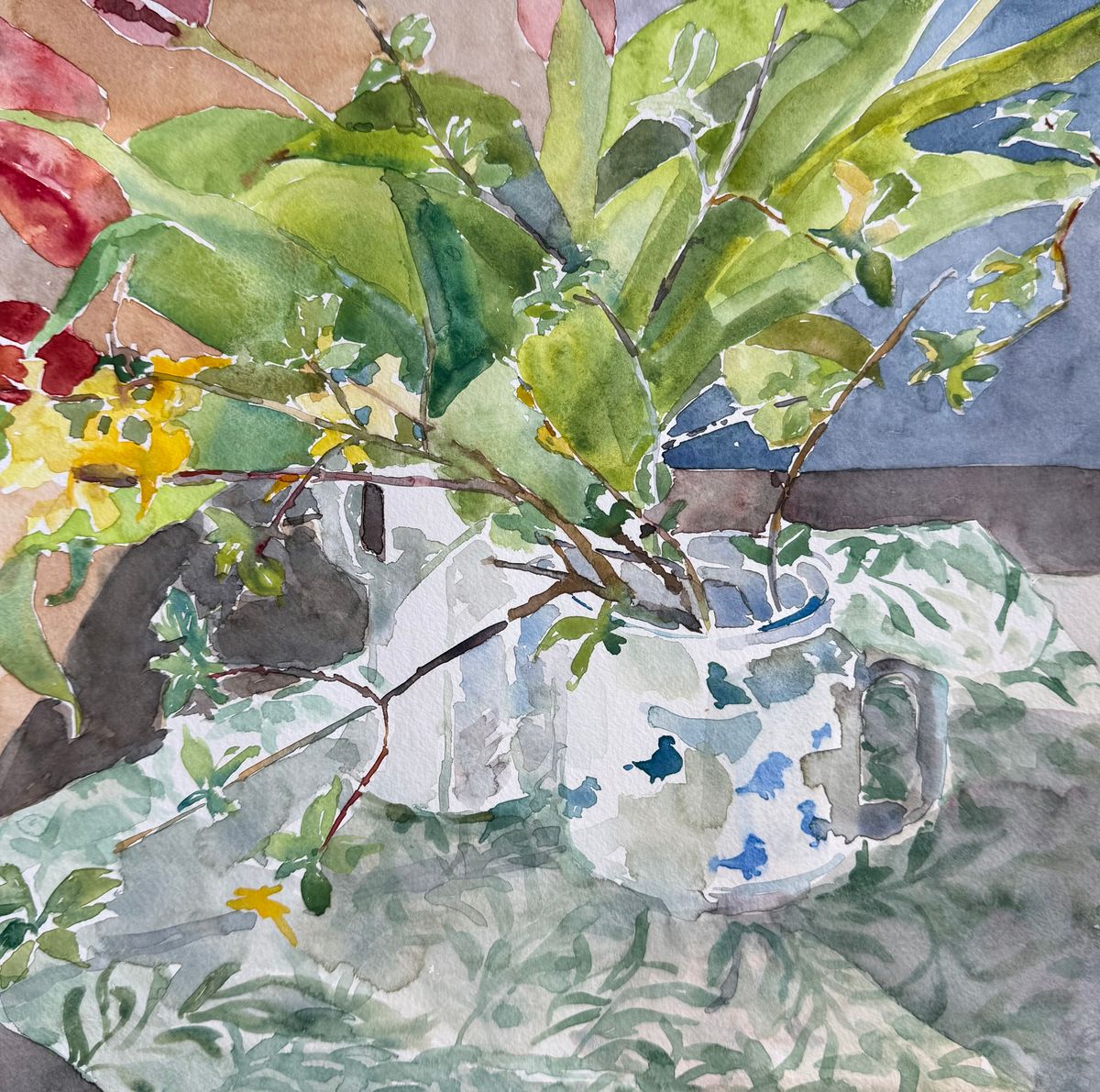 Still Life with Two Pitchers